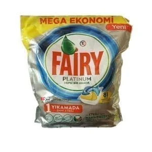 قرص ماشین ظرفشویی پلاتینیوم ۸۱ عددی فیری Fairy
