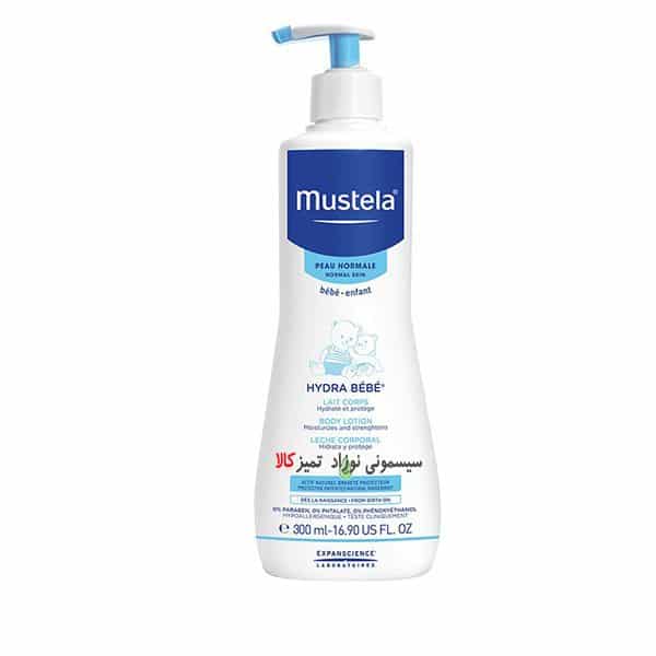 لوسیون مرطوب کننده هیدرا ب ب بدن نوزاد و کودک موستلا Mustela