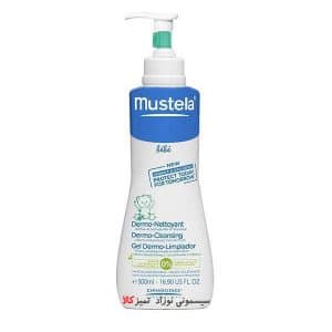 ژل شستشو دهنده سر و بدن نوزاد موستلا Mustela Dermo-Cleansing
