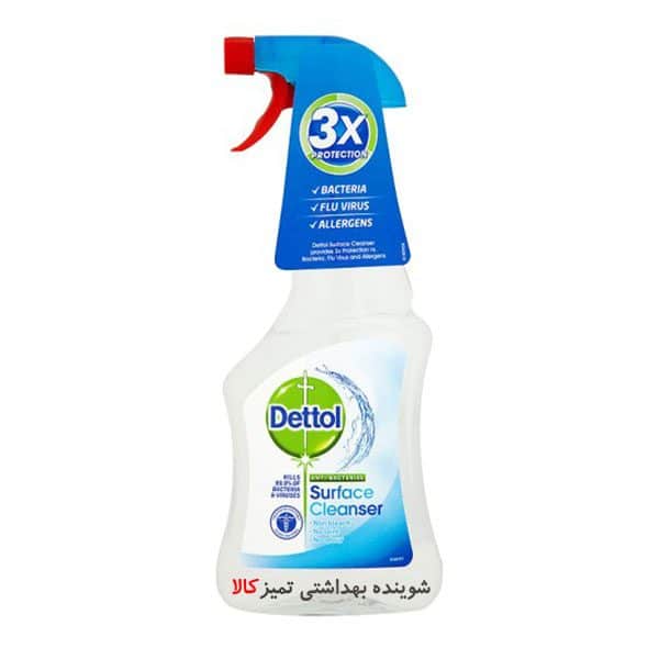 اسپری پاک کننده آنتی باکتریال سطوح دتول