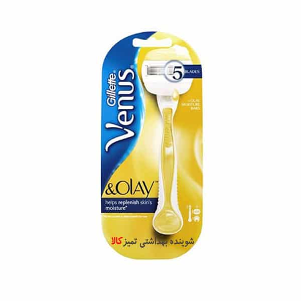 تیغ اصلاح ونوس ژیلت حاوی Olay کرم