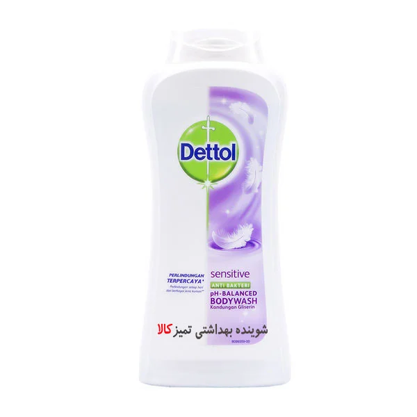 شامپو بدن آنتی باکتریال پوست حساس دتول