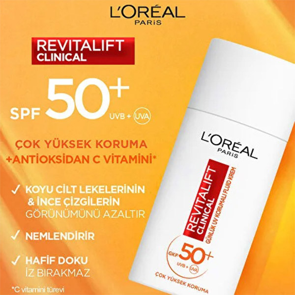 کرم مایع ضد آفتاب با +SPF 50 لورآل