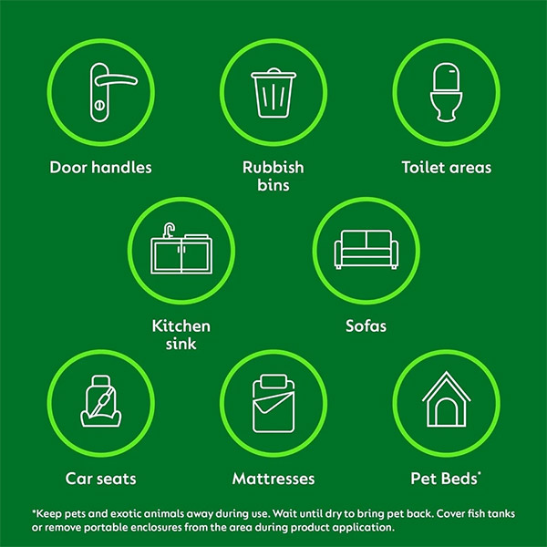 اسپری ضدعفونی کننده آنتی باکتریال همه کاره دتول